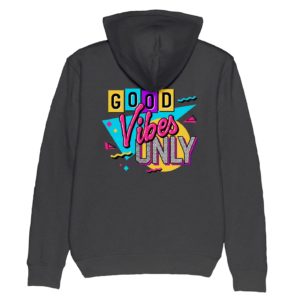 Hoodie Good Vibes Retro