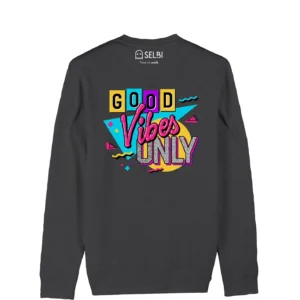 Sweatshirt Good Vibes Retro